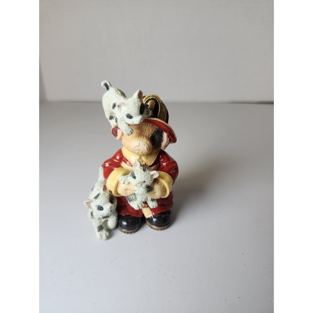 Vintage Enesco Your A Purrfect Hero Figurine 1995